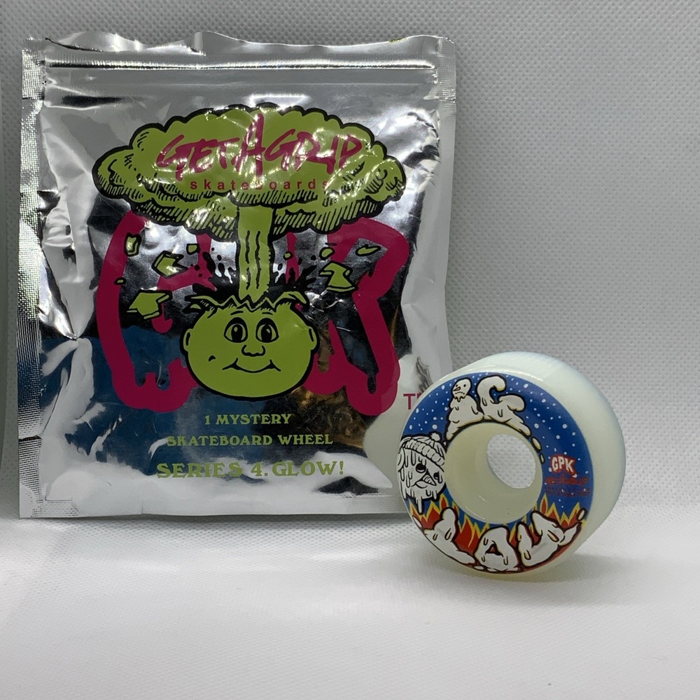 Garbage Pail Kids x‎ Get A Grip S4 IG LOU -Glow In Dark Skateboard Wheel GPK